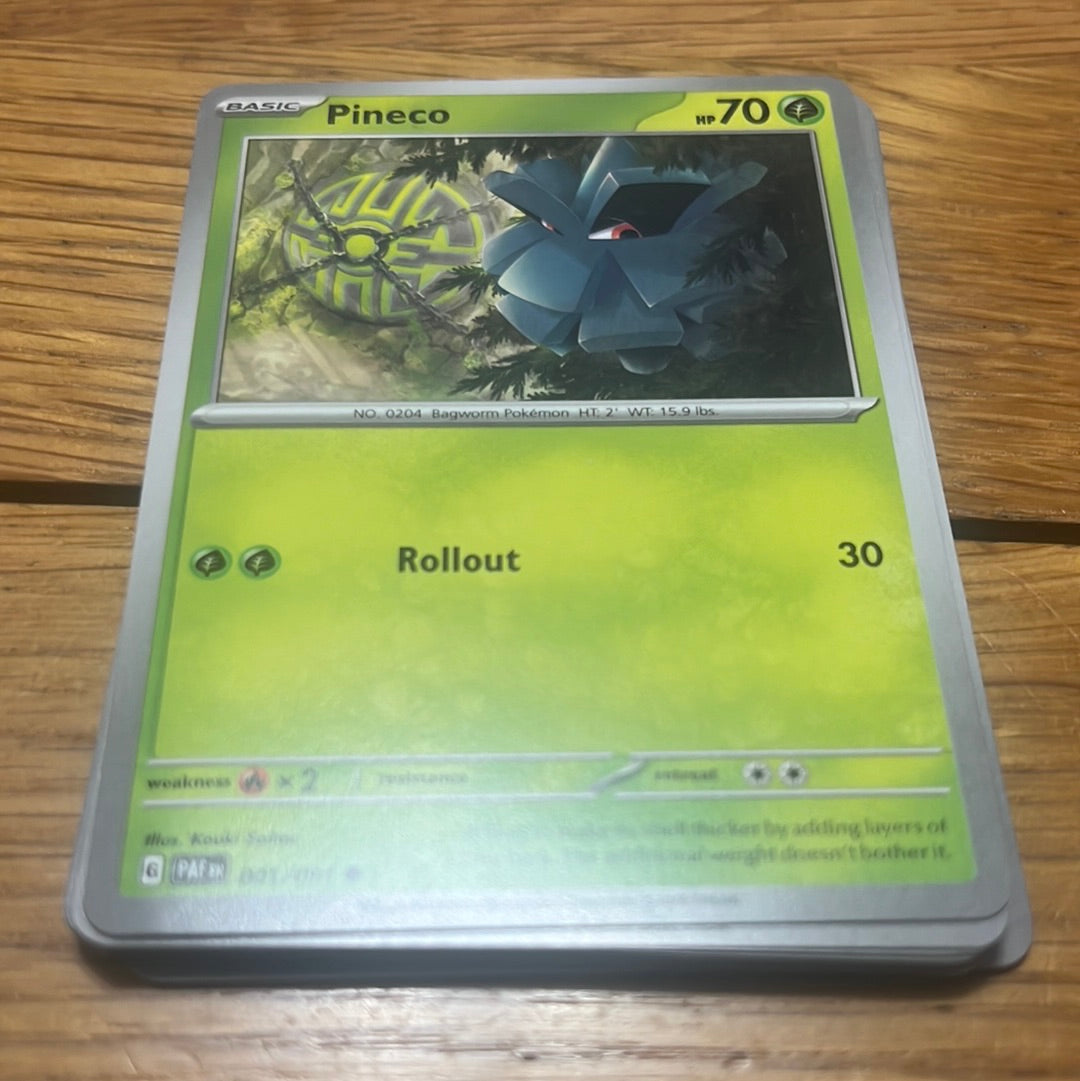 Paldean Fates: Pineco #1 Paldean Fates: Pineco #1